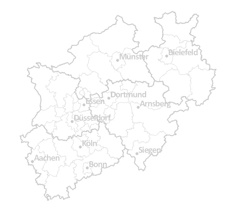 Umriss NRW